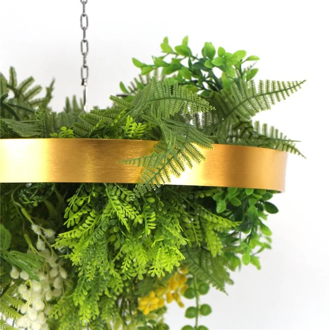 Hot Sale Artificial Hanging Artificial Plants for out Wedding Decoration