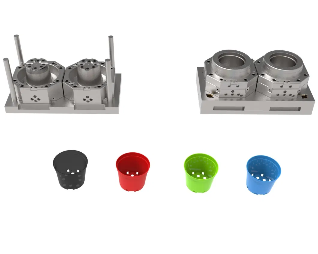 Hot Sale Household Garden Plastic Flower Pot Injection Mould