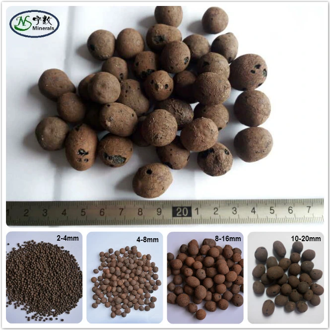 Gardening Plants Expanded Clay Pellets Grow Media 8-16mm