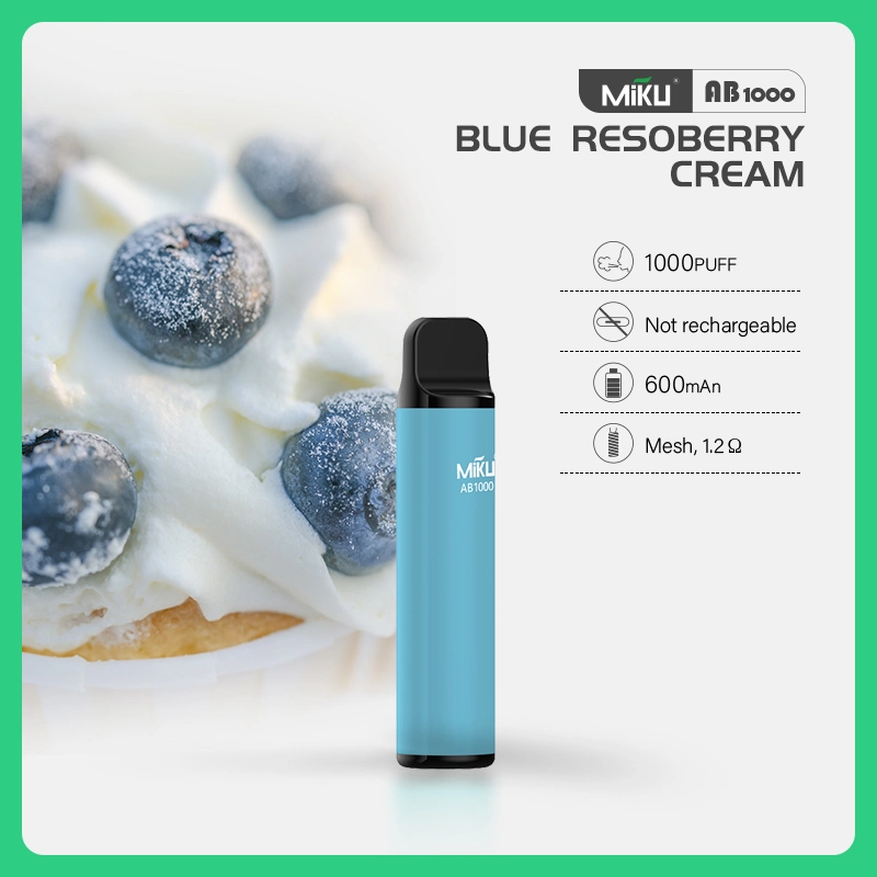 2023 Best-Selling Disposable Vape with 1000 Puffs and Fruit Flavors at Wholesale Price