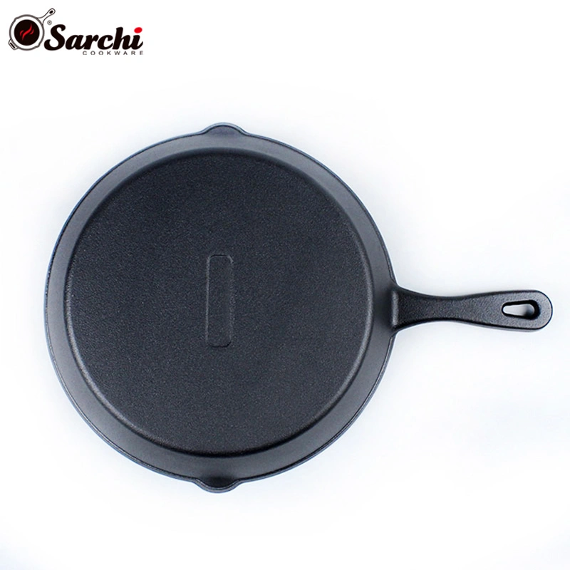 3 PCS Cast Iron Cookware Set 6 Inch 8 Inch 10 Inch Pre-Seasoned Skillet Frying Pans Set for Indoor and Outdoor