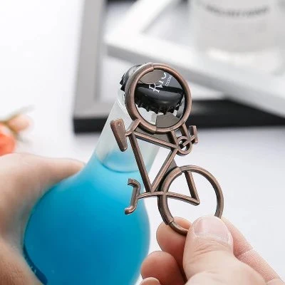 Simulation Toy Pocket Pendant Bottle Opener Bike Keychain