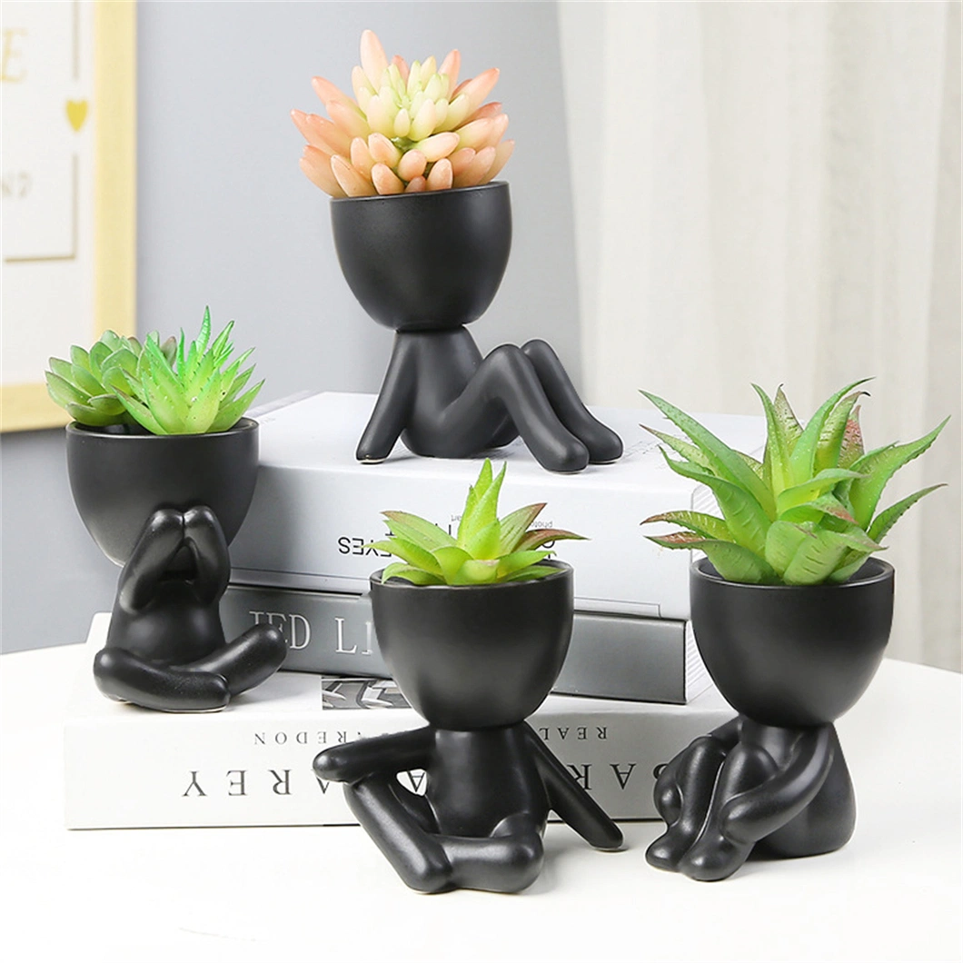 Creative Ceramic Vase Ornament Craft Succulent Plant Pots