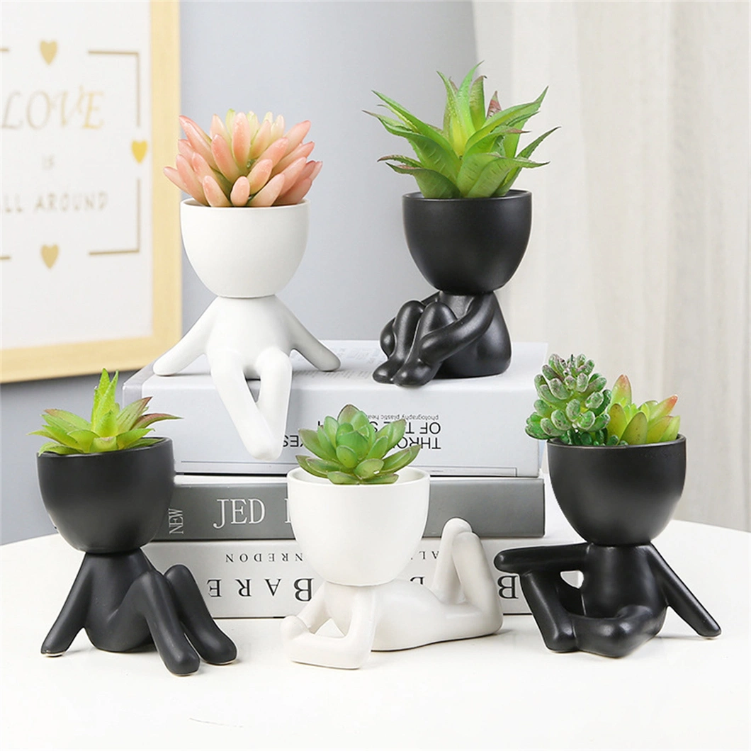 Creative Ceramic Vase Ornament Craft Succulent Plant Pots