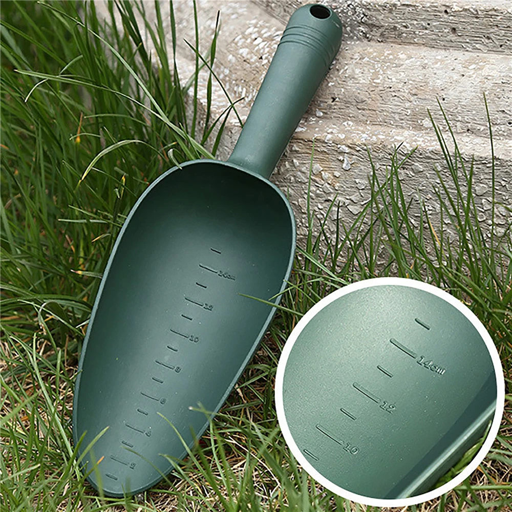 Gardening Large Shovel Flower Vegetable Succulent Planting Shoveling Soil Loosening Spade with Scale Home Gardening Tool