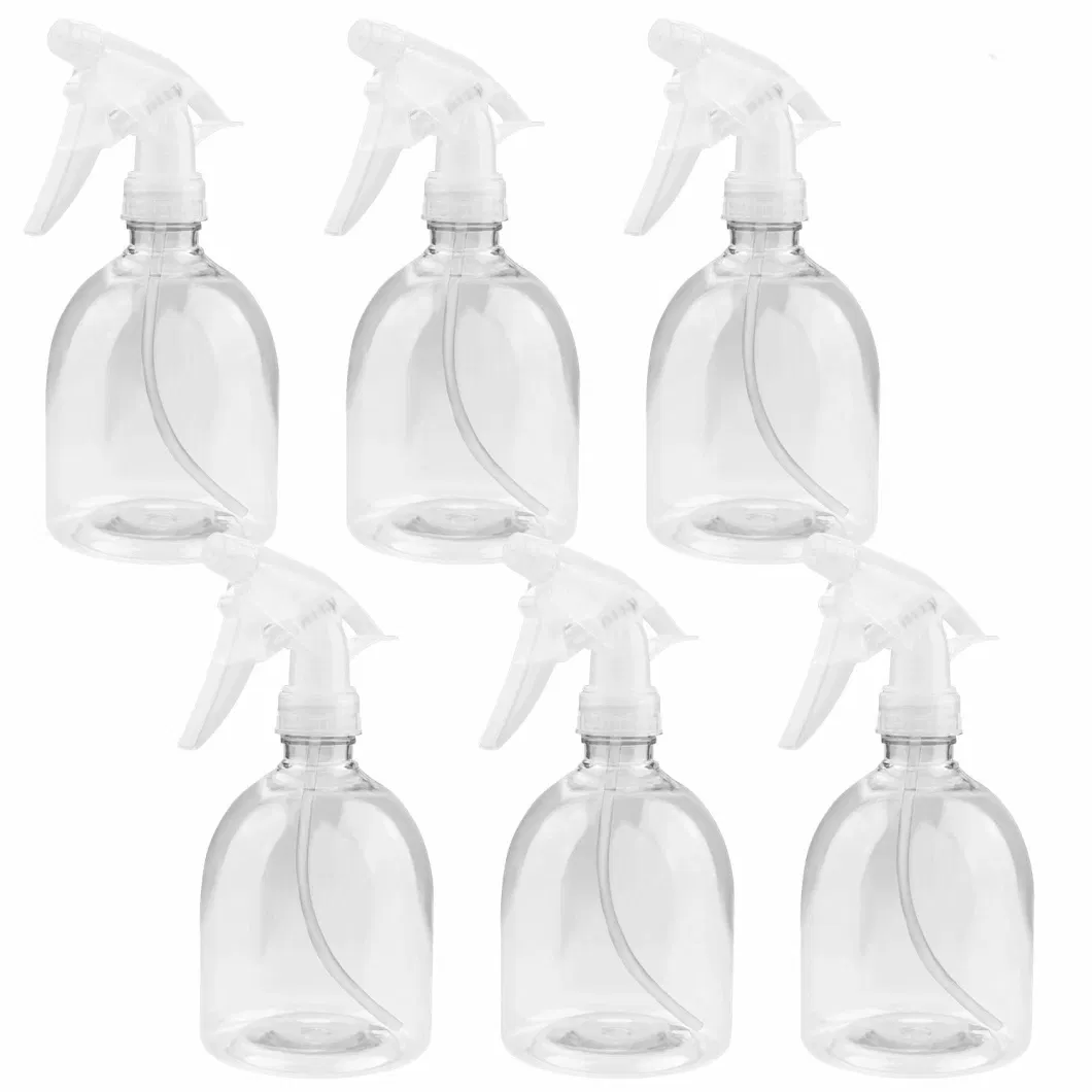 Bottle Empty Clear Spray Bottles Cleaning Solutions Adjustable Head Sprayer Plastic Spray