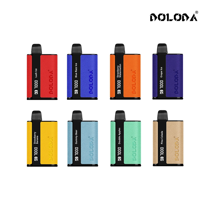 Doloda dB7000 7000 Puff Zbood OEM ODM UK 1500mAh 2023 Machines Crystal Vappor Glugbar E Sigaret Disposable Vape