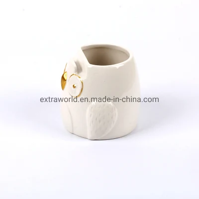 Casa decorazione regalo vaso di fiori Ceramica animale Sucrulent Planter cute Vaso di fiori di OWL Animal