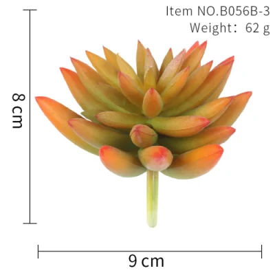  Cina Commercio all&prime;ingrosso di piccole dimensioni piante artificiali Succulenti in vaso per scrivania Decorazione