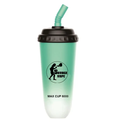  Savage Max Cup 6000 puffs Hot Selling Juicy originale monouso Penna Vape Puff 6000