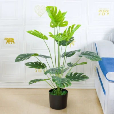  Vendita all&prime;ingrosso piante decorative succulente Real Touch piante artificiali foglia artificiale