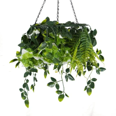  Uland 3D Wave Grass piante artificiali Weep Willow per banchetti Scopri la decorazione