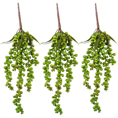  High Quality Plastic Lover′ S Tears Hanging artificiale succulente Piante