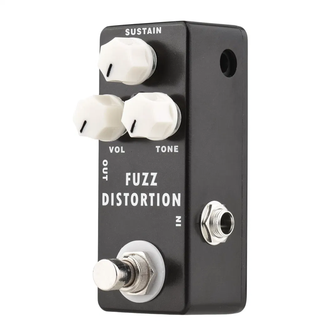 Grand Mini Guitar Distortion Fuzz Effect Pedal Full Metal Shell True Bypass