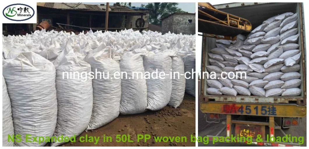 100% Inert, High Quality, Durable Lightweight 8-16mm Clay Pebbles for Hydroponic Plants