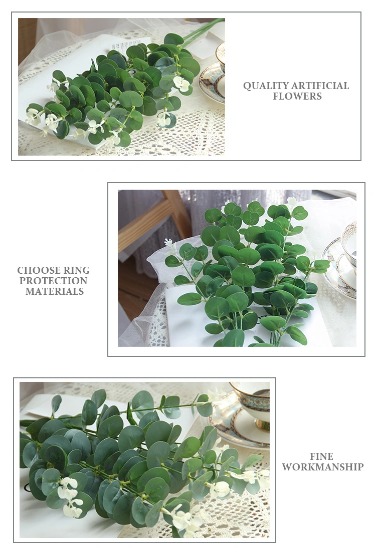 Whosale Cheap Leaves Artificial Decorate Real Touch Artificial Tree Branches and Leaves Home Decoration Artificial Plant