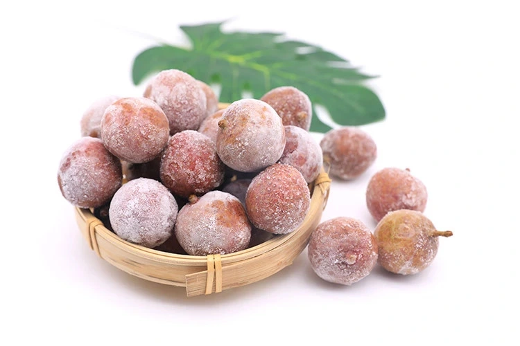 Sinocharm HACCP Sweet Frozen Unpeeled Lychee Wholesale Price IQF Succulent Lichee with Certification From China