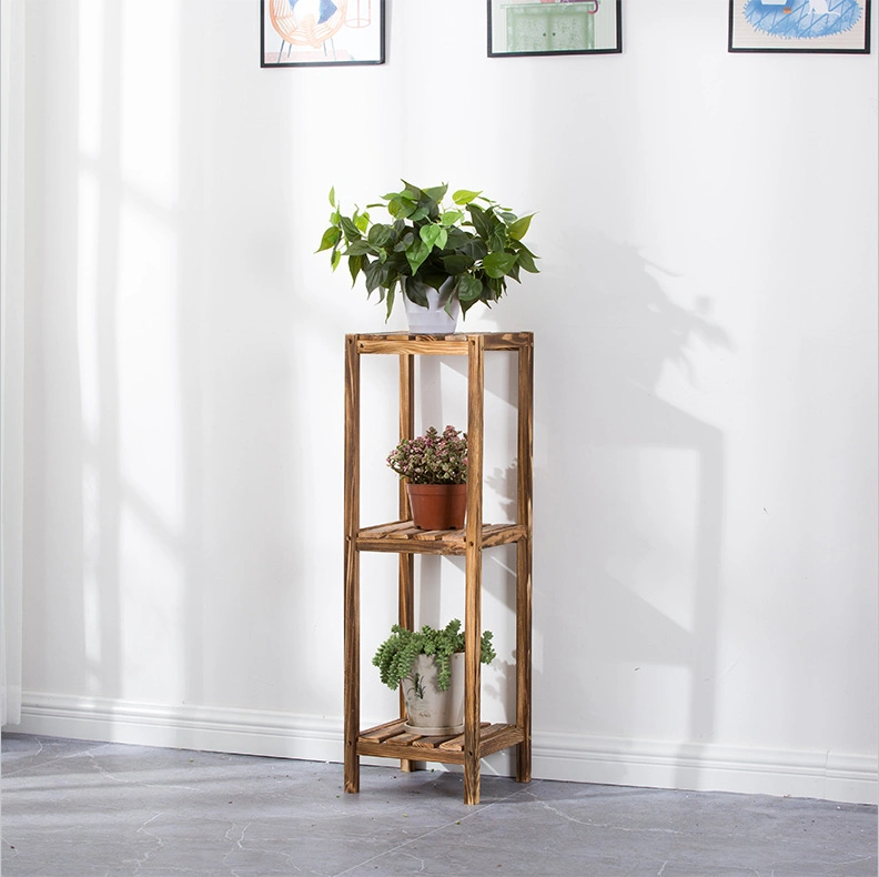 Multi-Layer Balcony Flower Stand Indoor Floor Succulent Potted Plant Stand