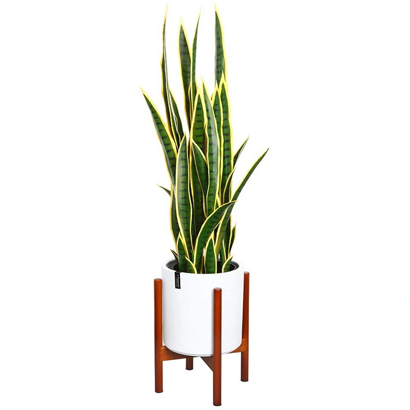 Artificial Snake Plant 26 Inches Fake Sansevieria Artificial Potted Plants for Indoor and Outdoor, Home, Office Decoration