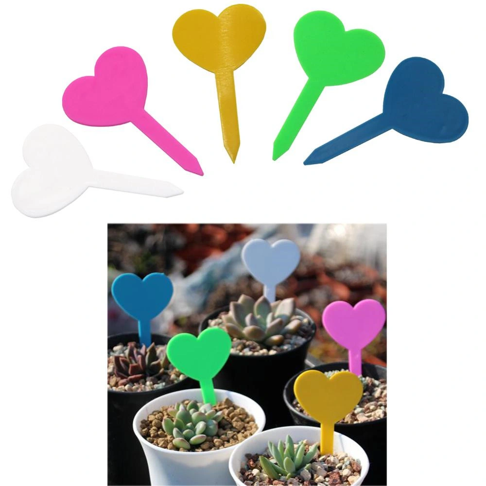 Garden Plastic Waterproof Marker Nursery Pot Flower Succulent Plant Tag Label