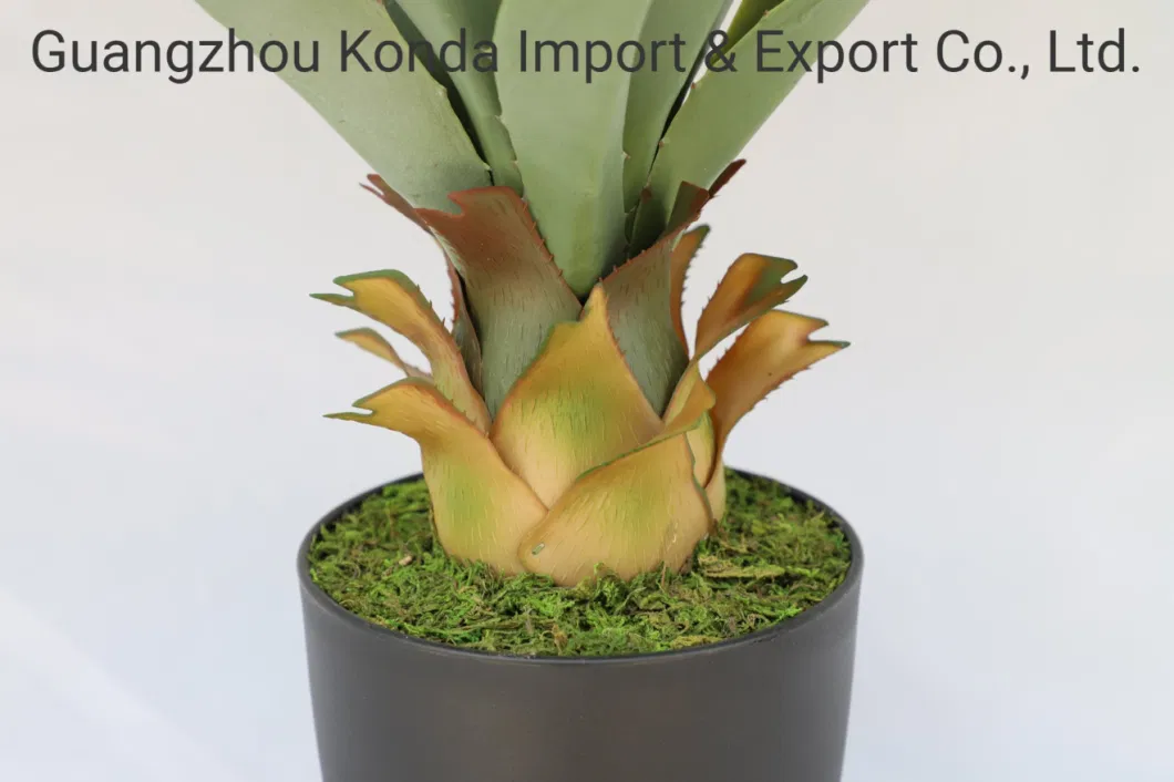Wholesale Natural Looking Artificial Agave Artificial Tropical Plants for Home Arrangement