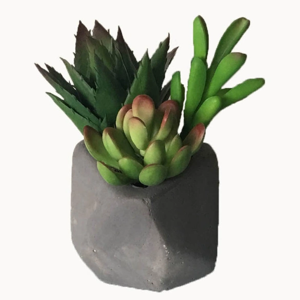 13cm H Artificial Mini Potted Mix Succulent for Sale