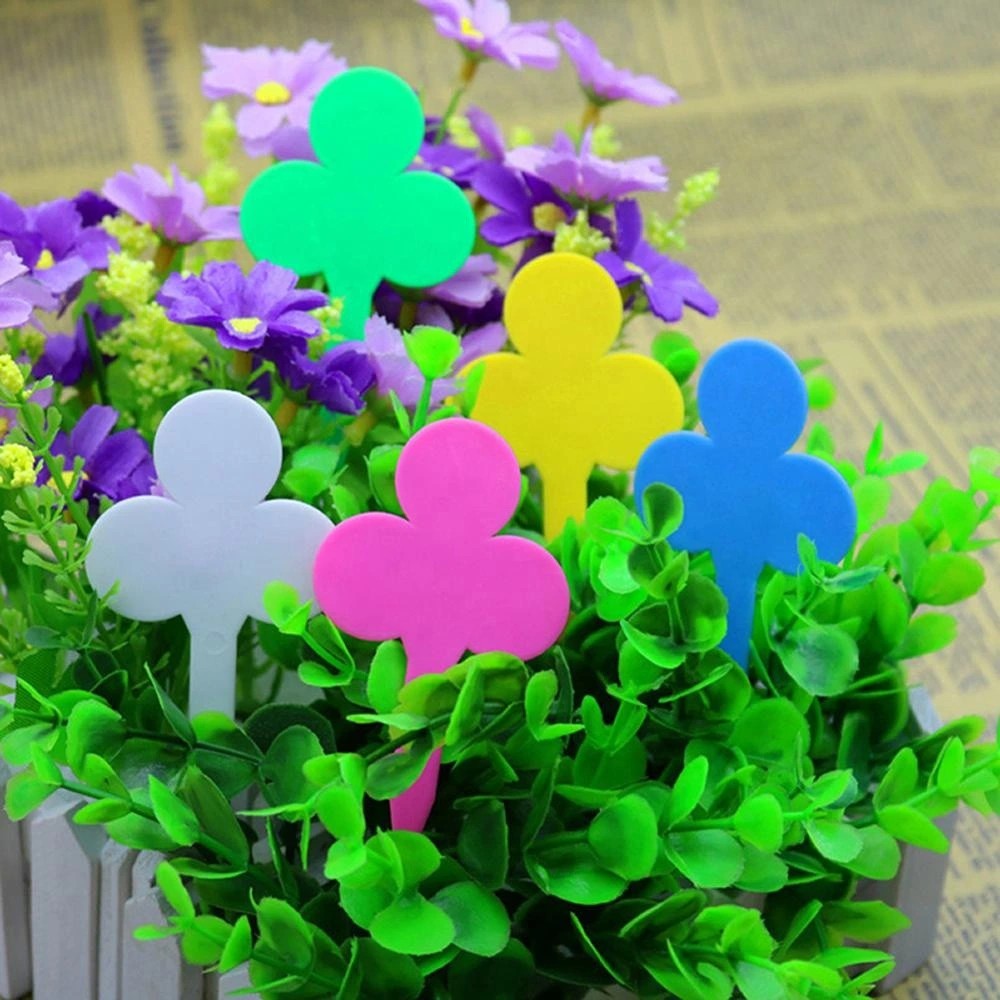 Garden Plastic Waterproof Marker Nursery Pot Flower Succulent Plant Tag Label