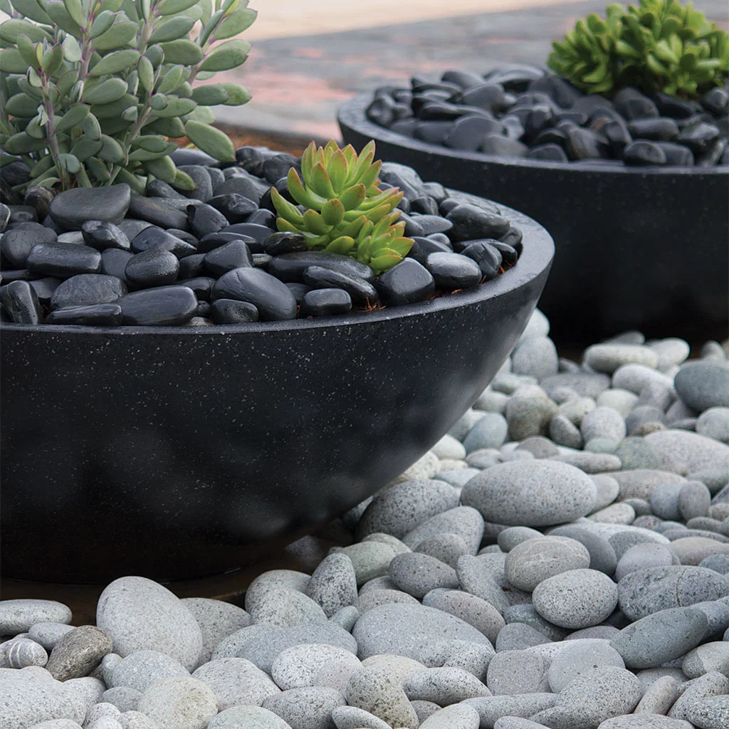 Landscaping Succulent Rocks Highly Polished Garden Decorative Stones