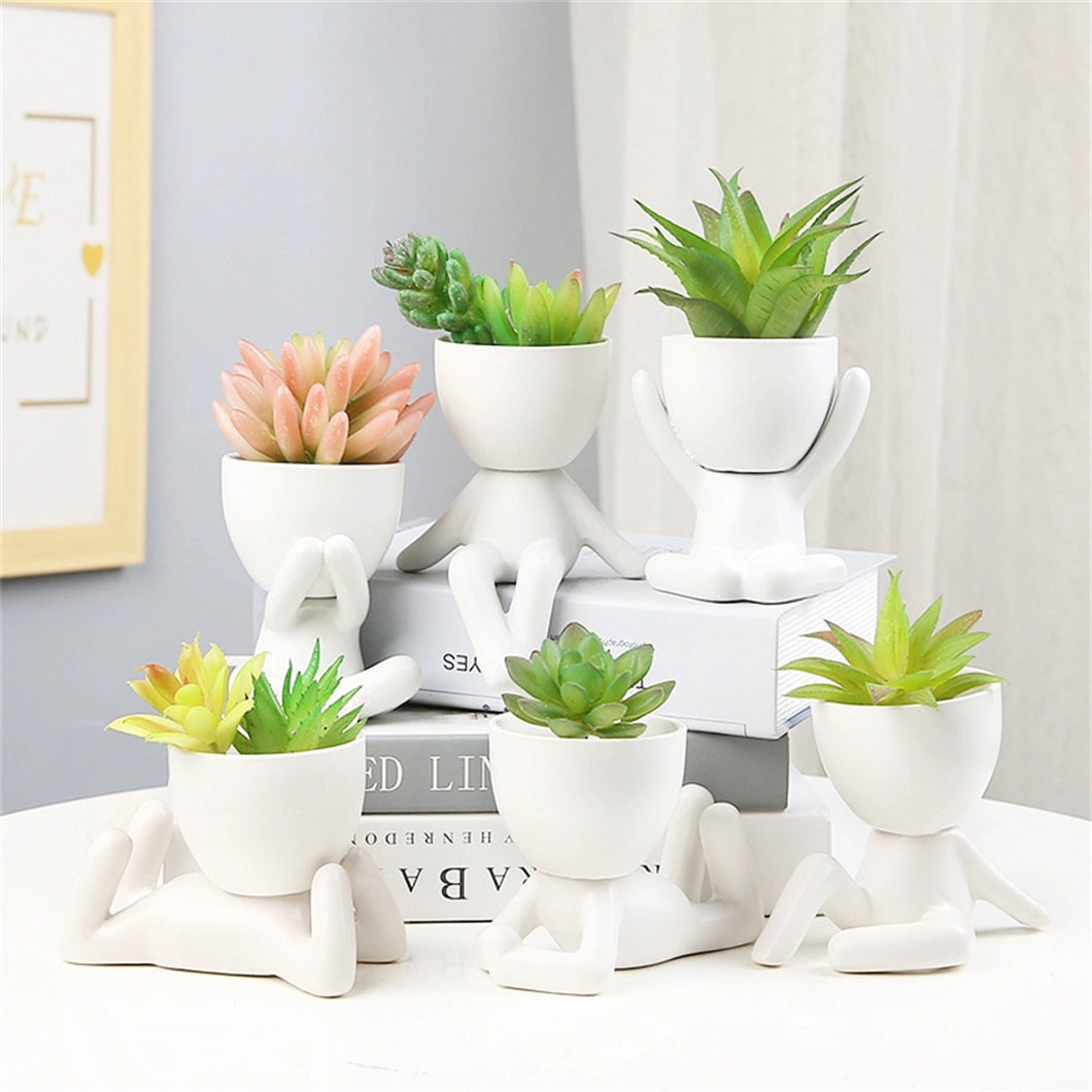 Creative Ceramic Vase Ornament Craft Succulent Plant Pots