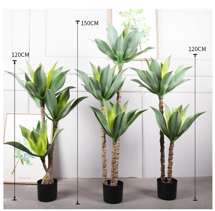 Artificial Tropical Succulent Plant Bonsai Plant Century Plant Agave
