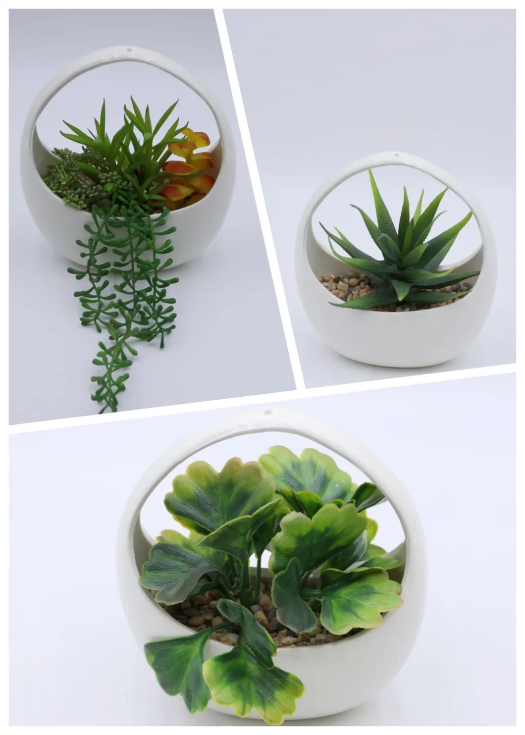 Wholesale Artificial Potted Bonsai Plants Real Looking Artificial Faux Plant Succulent Plants