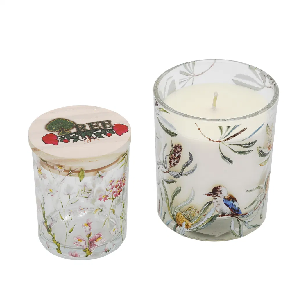 Handmade Creative Paraffin Succulent Plant Candles Soy Candles