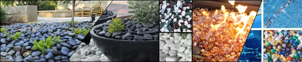 Landscaping Succulent Rocks Highly Polished Garden Decorative Stones
