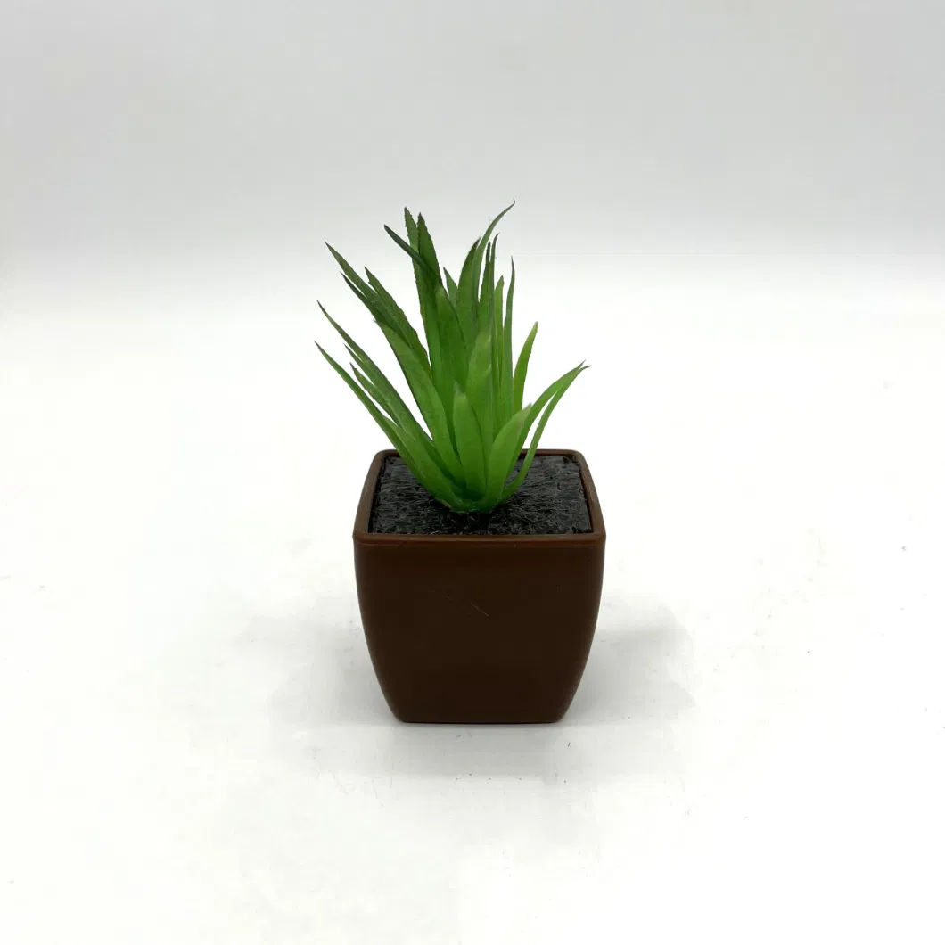 Simulation Succulents Small Potted Plants Indoor Placed Fake Flowers Green Plant Ornaments