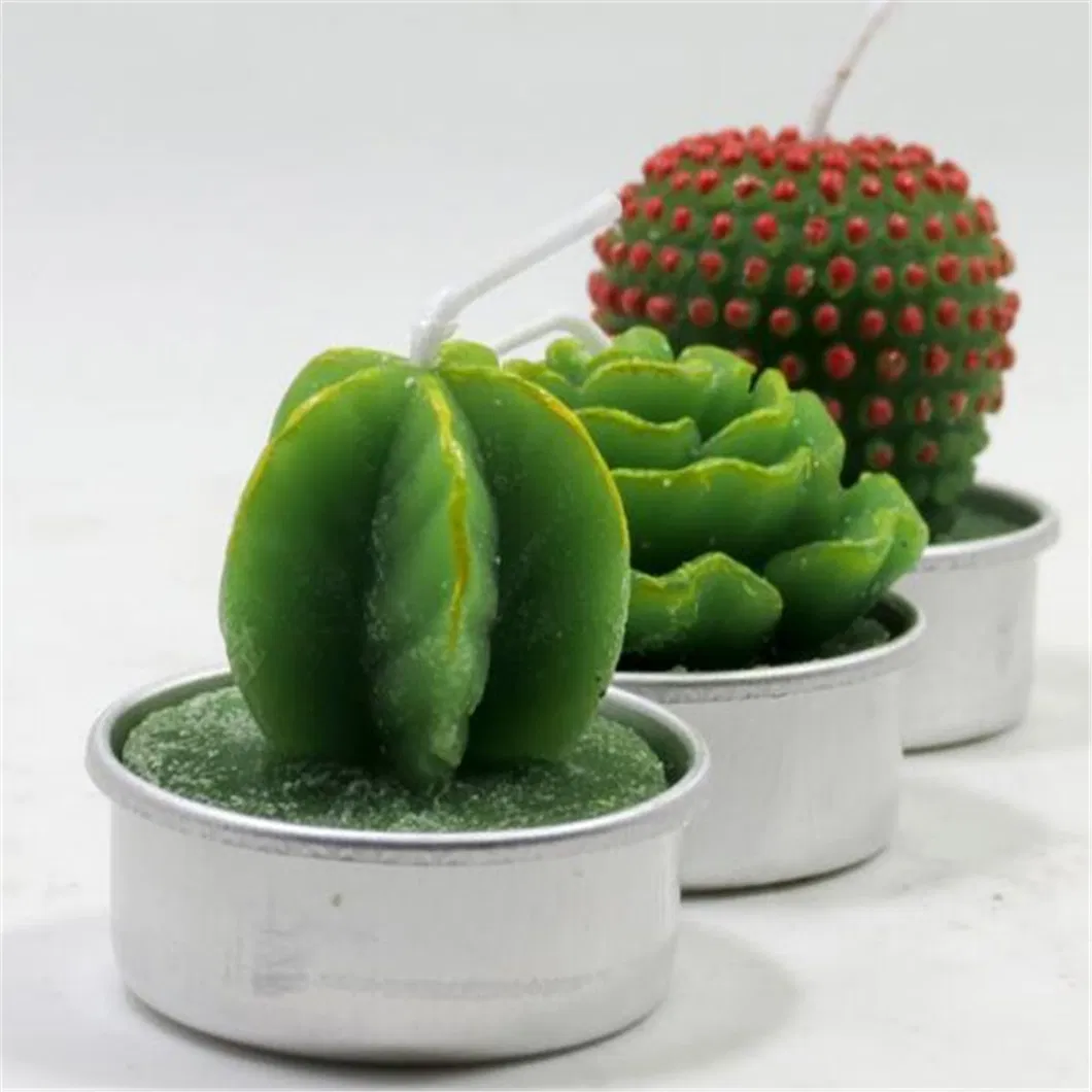 Hot Sale Cactus Cacti Wax Candle