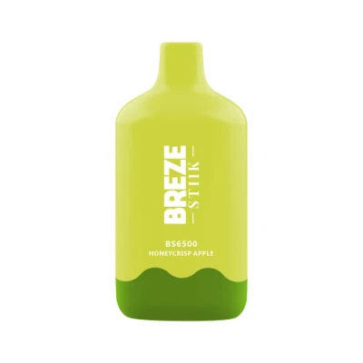Оптовая торговля аккумулятор одноразовые Vape Breze Stiik BS 6500 отшелушивающей подушечкой портативный Vape с сочной персик льда вкус