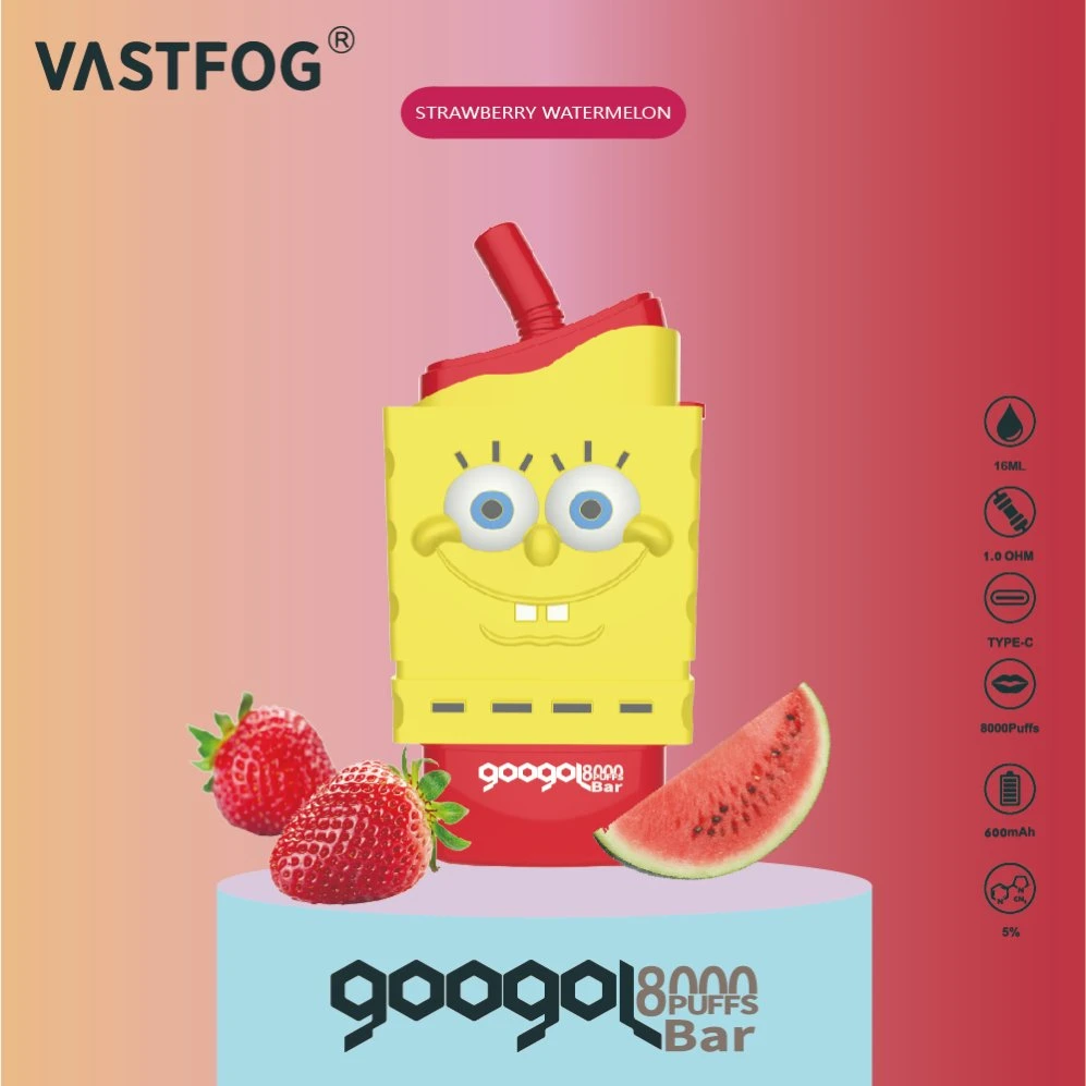 Googol Bar 8000 Puffs 600mAh Battery 16ml Capacity Juicy Flavors Disposable Vape