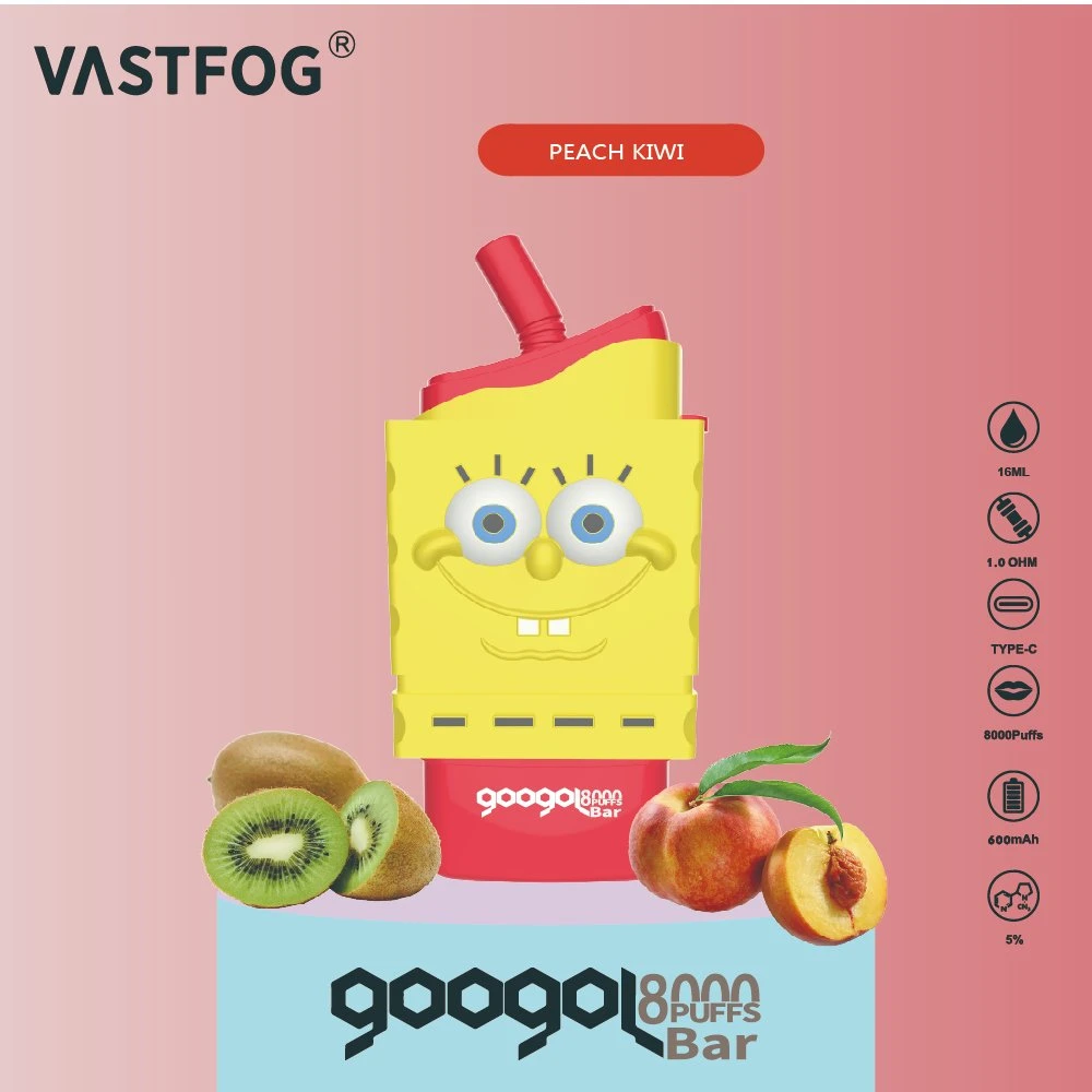 Googol Bar 8000 Puffs 600mAh Battery 16ml Capacity Juicy Flavors Disposable Vape