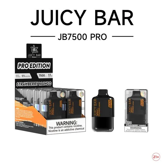 2023 Top Selling Juicy Bar 7500 Disposable Vape Jb7500 Puffs Ecig Wholesale