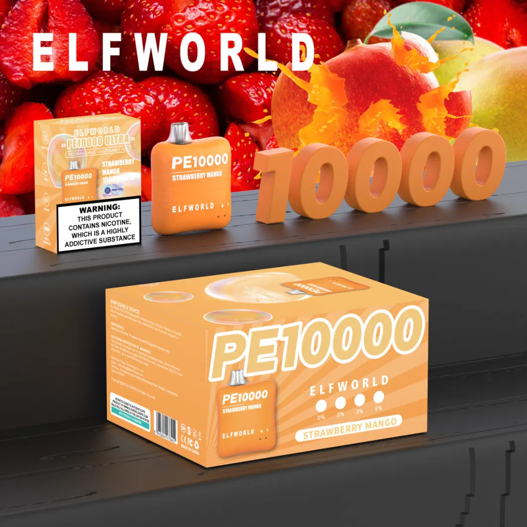 Elfworld PE10000 Disposable Vape Original Brand Wholesale Electronic Cigarette