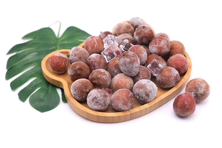 Sinocharm HACCP Sweet Frozen Unpeeled Lychee Wholesale Price IQF Succulent Lichee with Certification From China