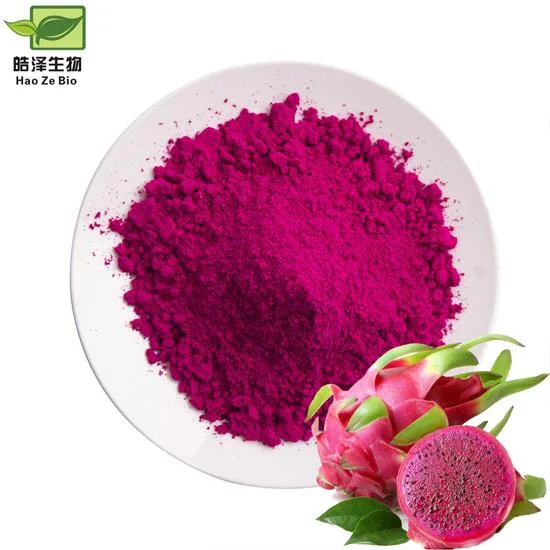 Organic Red Dragon Fruit Powder Freeze Dried Pink Pitaya Powder Red Pitaya Powder