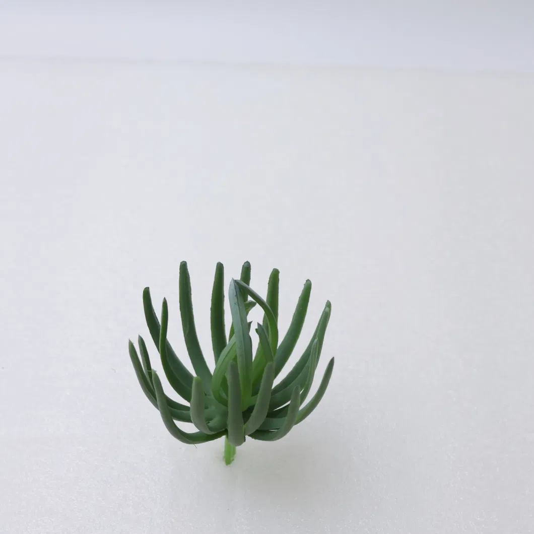 DIY Green Mini Artificial Flower Heads Artificial Succulents Unpotted