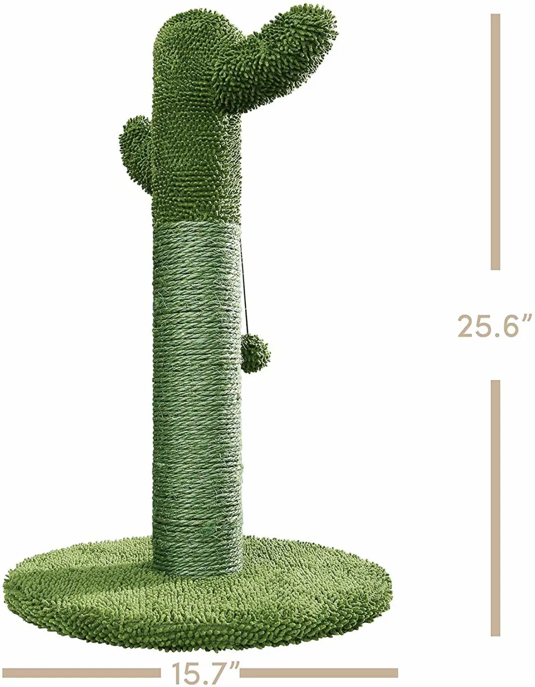 Cat Scratching Post, Cactus Cat Scratcher Kitten Scratching Post