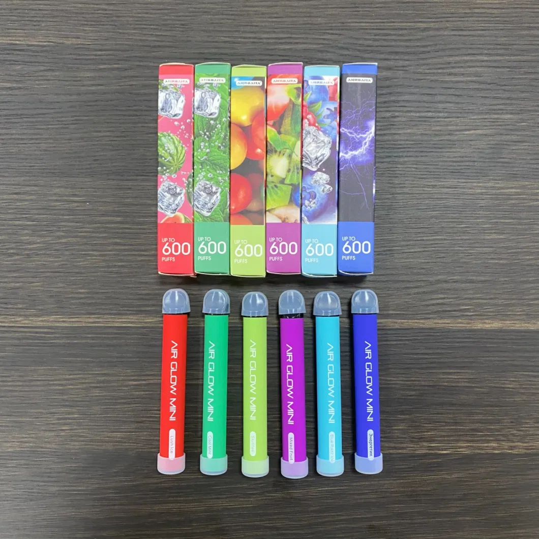 2022 Trendy OEM/ODM New Vape 600puffs Bar Juicy Disposable Vape E Cig