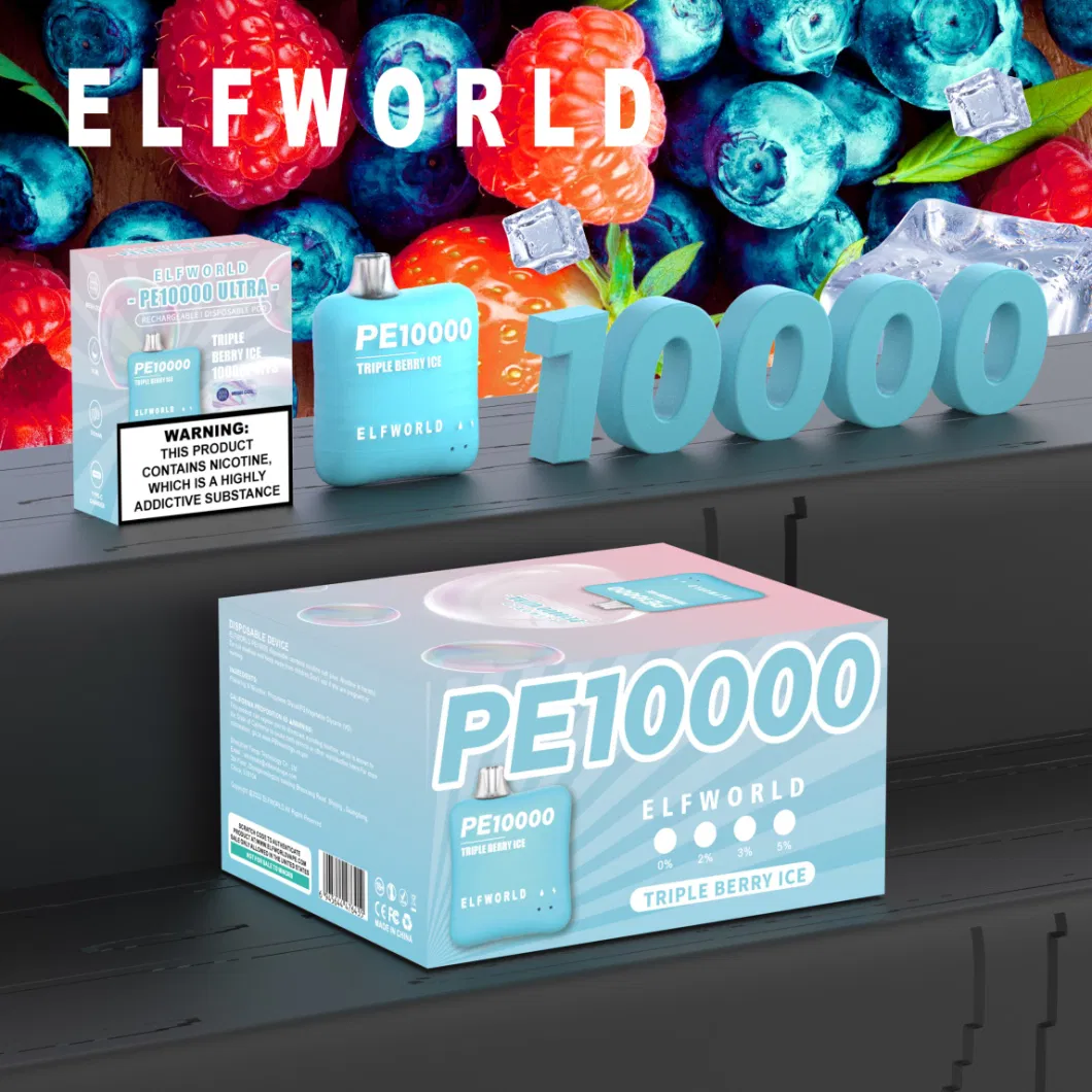 Elfworld PE 10000 Puff Wholesale Disposable Pen Elf World Puff Bar Vape