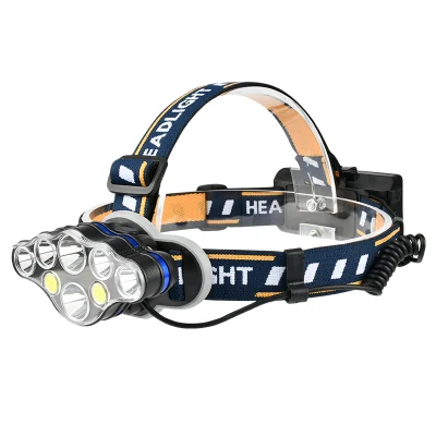  Brightenlux Factory Wholesale Most Powerful Aluminum Rechargeable Mining Battery Motorcycle Whaterproof COB LED Headlamp