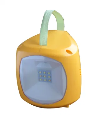 4500mAh Battery LED Solar Lamp with Mobile Phone Chargers for Emergency/Camping or Reading