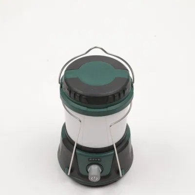 1000lm Rechargeable 6000mAh Li-ion Battery Dimmable Emergency Camping Light with Power Bank Function