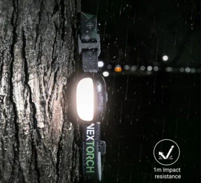  2022 New Istar Headlamp Practical Flip Open Design 450 Lumen High Output Spot Light Flood Light 2in1 LED Rechargeable Lightweight Camping Headtorch